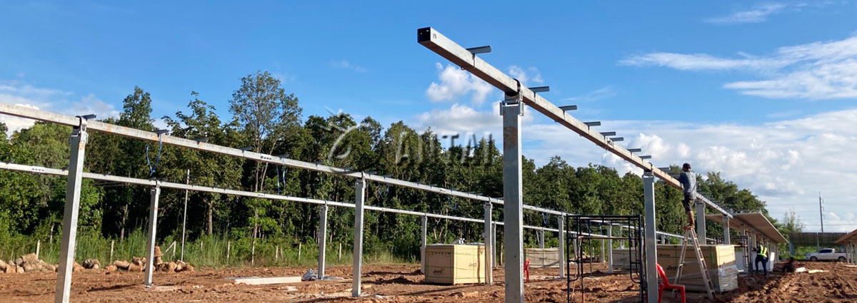 Antaisolar tracker solution in Thailand
