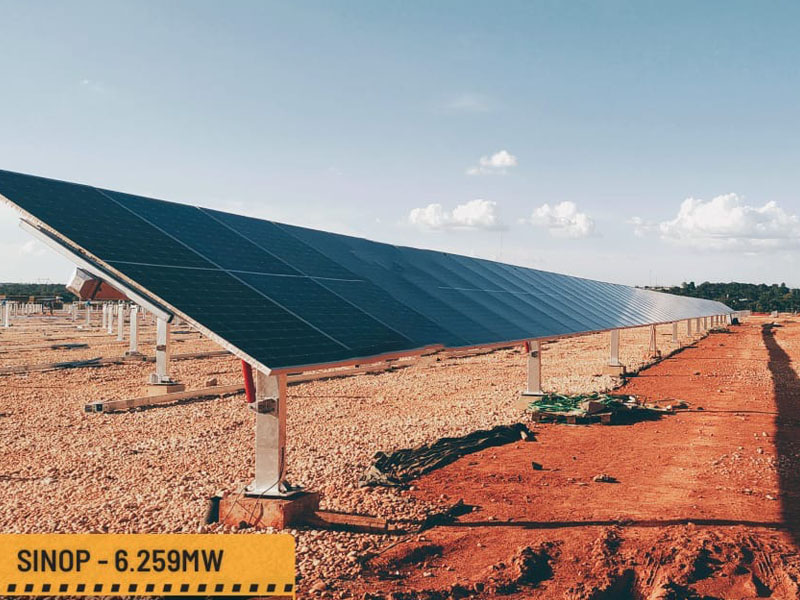 Seguidor solar de 6.253mw en brasil
